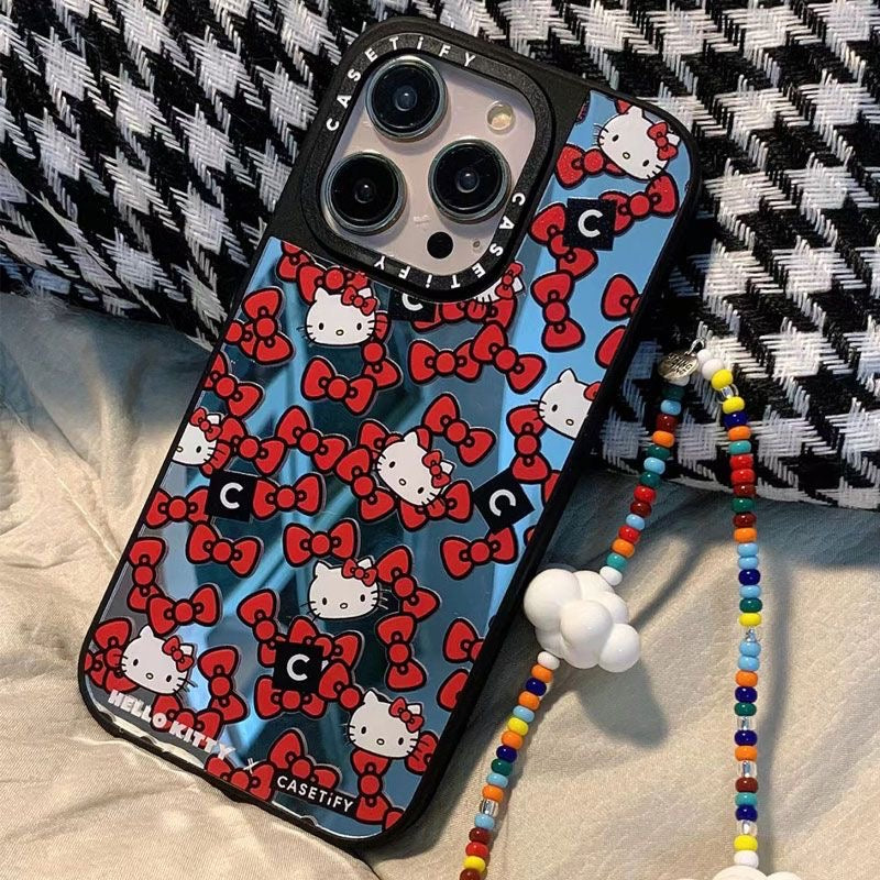 CASEGIRL藝員聯名同款幻彩蝴蝶適用於蘋果手機殼iPhone新款網紅防摔手機保護套