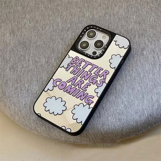 CASEGIRL明星联名同款幻彩蝴蝶适用于苹果16手机壳iPhone15ProMax新款13网红12防摔14plus磁吸