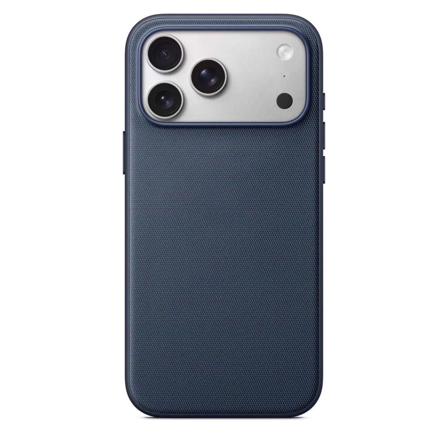 适用于苹果17pro手机壳布纹iPhone17promax新款magsafe磁吸动画17air官网原装正品17皮纹男女全包