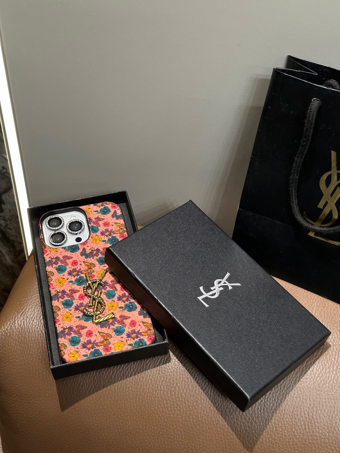 YSL 圣罗兰 粉蝶花-花语原木系列🌼🌷🌺