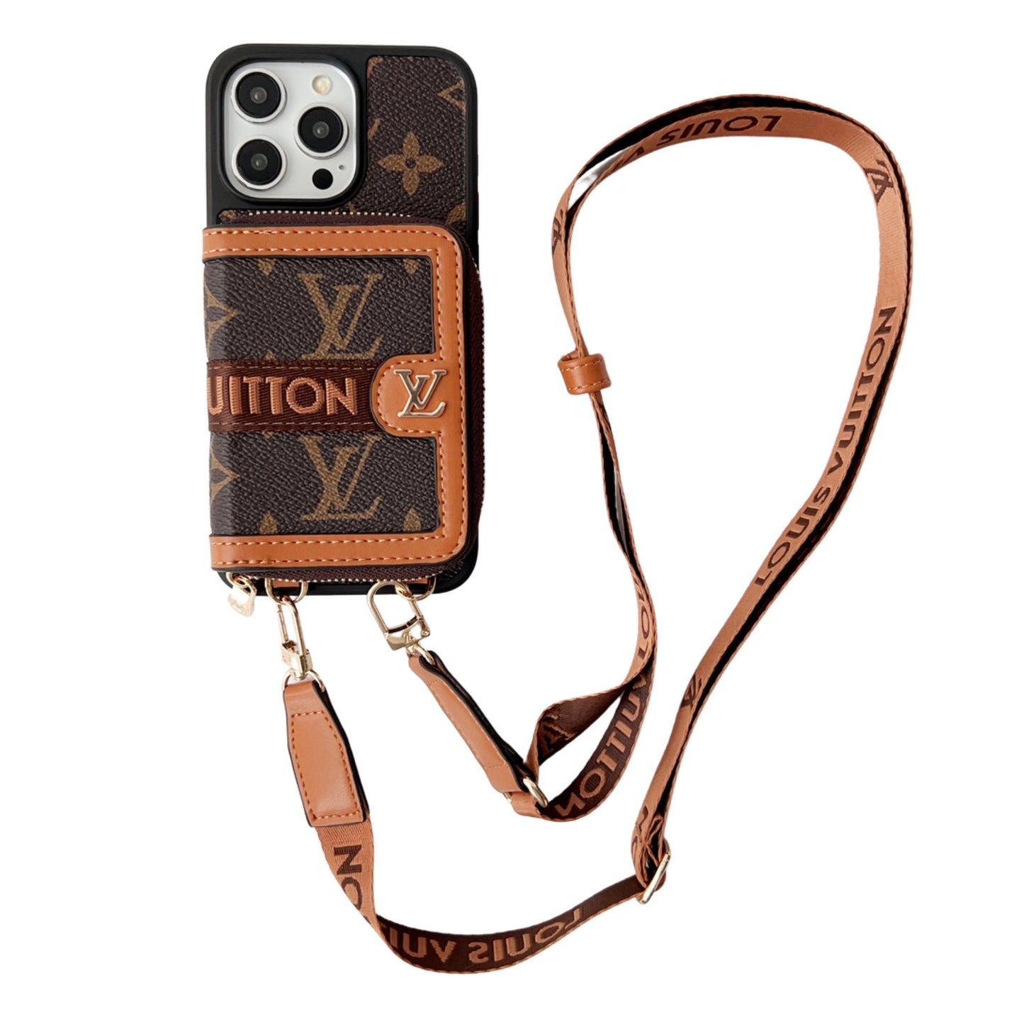 LV+gucci 横款拉链卡包 型号7-17pm