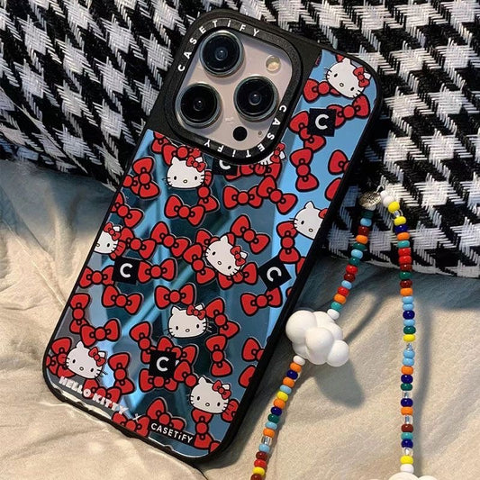 CASEGIRL藝員聯名同款幻彩蝴蝶適用於蘋果手機殼iPhone新款網紅防摔手機保護套