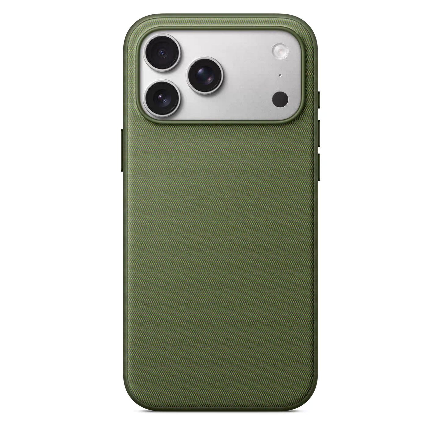 适用于苹果17pro手机壳布纹iPhone17promax新款magsafe磁吸动画17air官网原装正品17皮纹男女全包