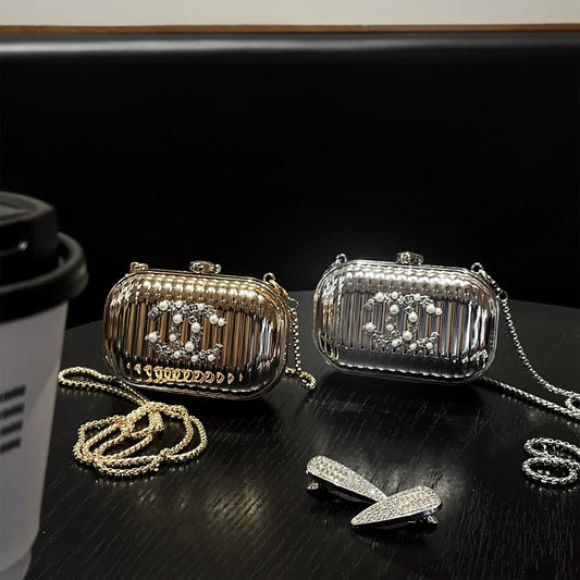 Chanel迷你行李箱小件商品斜挎包時尚配飾