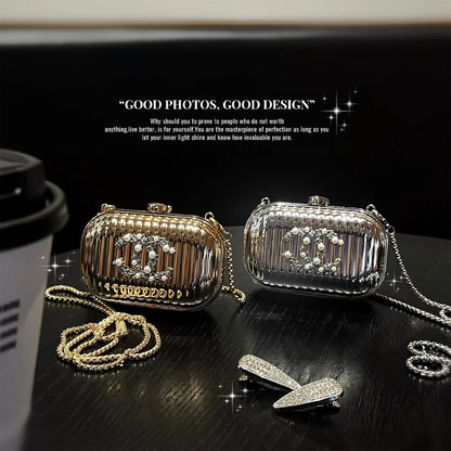 Chanel迷你行李箱小件商品斜挎包時尚配飾