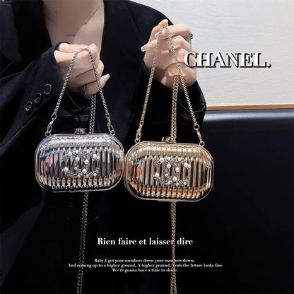 Chanel迷你行李箱小件商品斜挎包時尚配飾